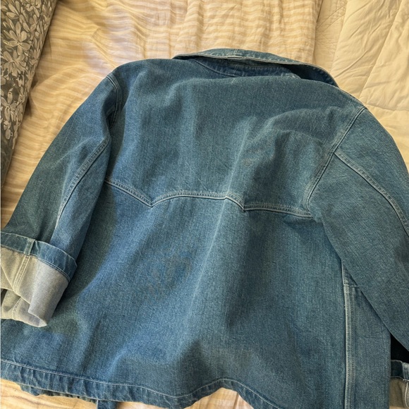 Rudy Jude Pale Indigo Big Jean Jacket. Size Small - Picture 6 of 7